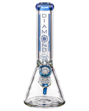 Diamond Glass 11" 9mm Thick Beaker Bong