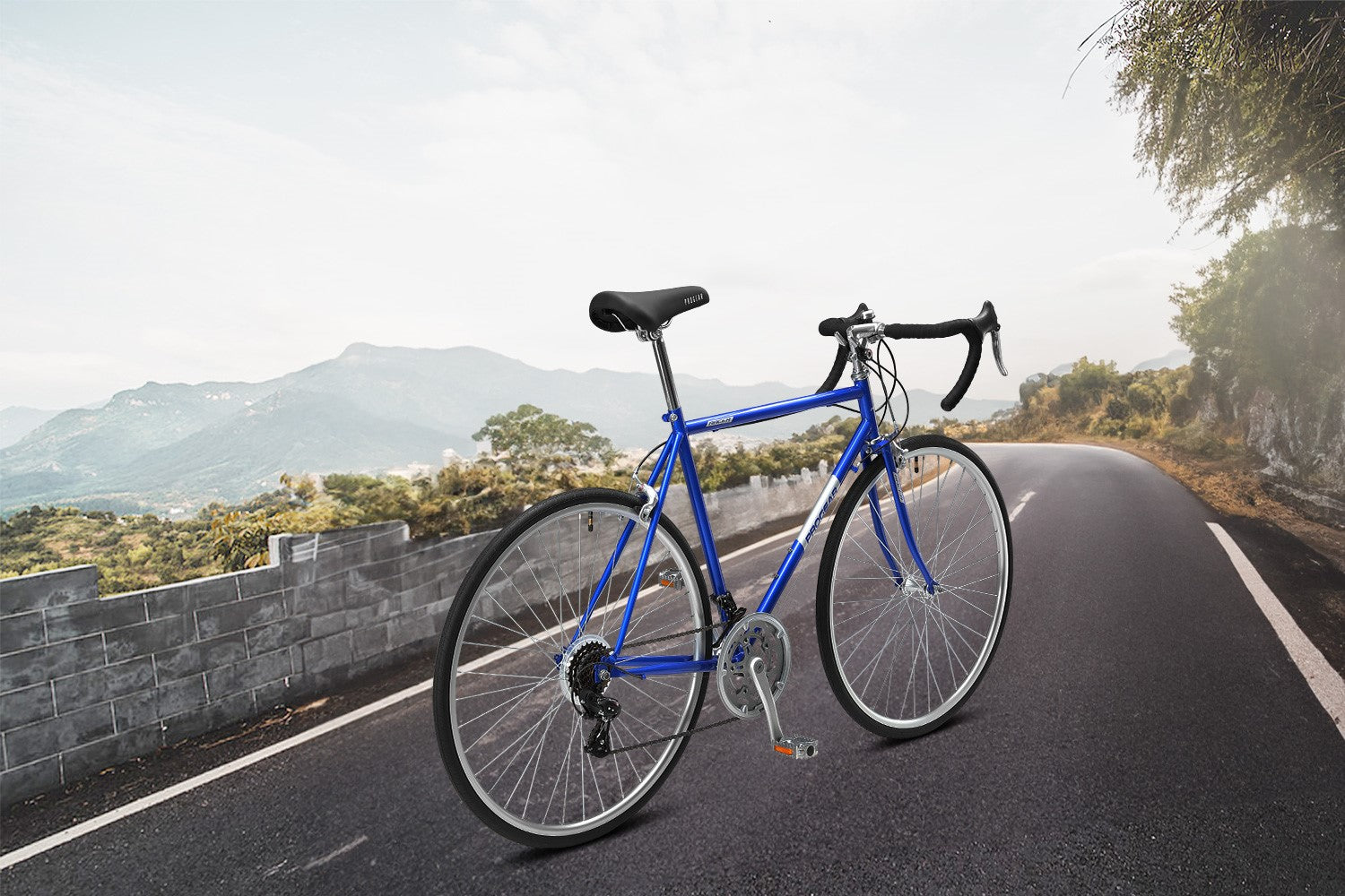 Progear Racer Classic Vintage Road Bike Blue