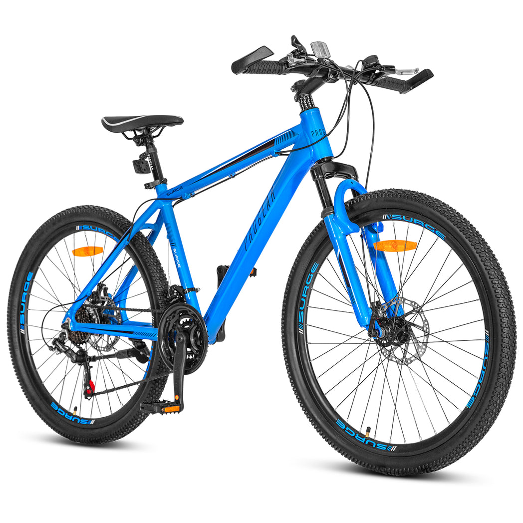 koolhydraat Proficiat Kort leven 2022 Progear Surge MTB/Mountain Bike 26" in Bright Blue (L/XL) – Progear  Bikes