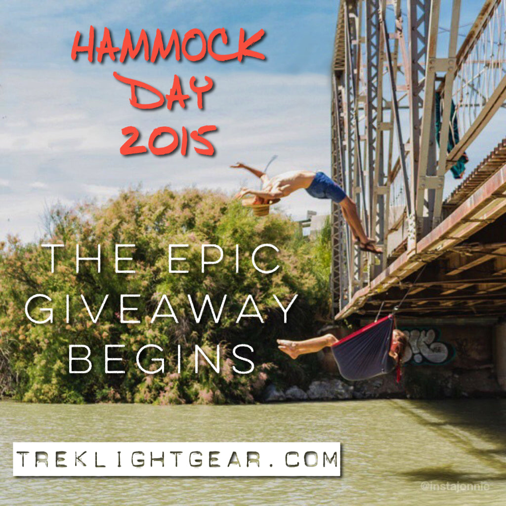 Sorteo del día de la hamaca de Trek Light Gear 2015