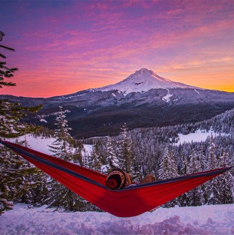 Hammock Camping in Cold Weather