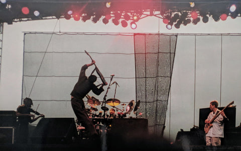 Dave Matthews jumping Roanoke 1998