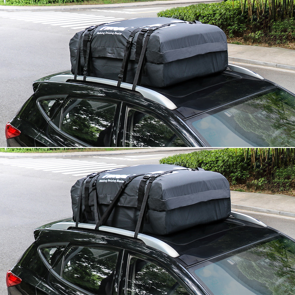 car roof bag without rails