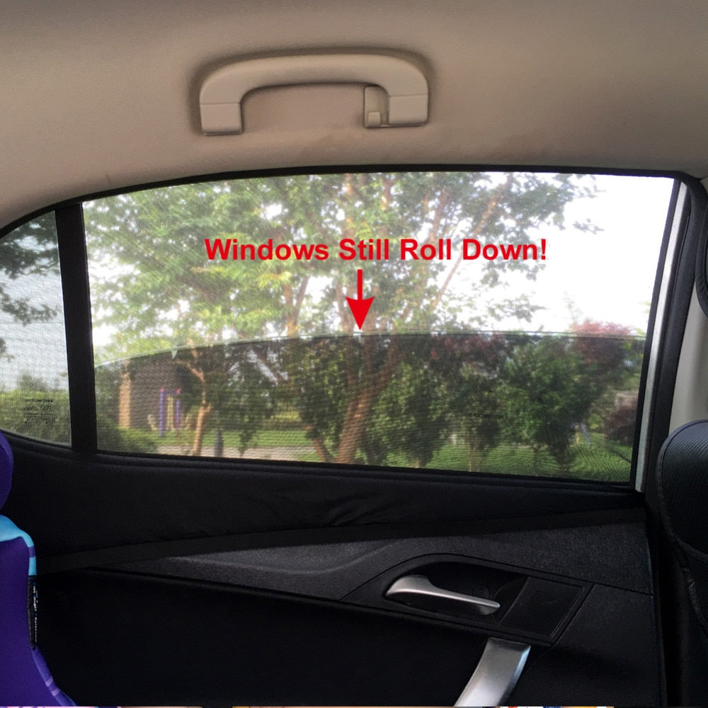 car door glass sun protection