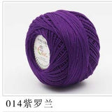 50g #3 Pearl Cotton Thread in 24 Colors