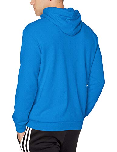 adidas trefoil hoodie bluebird