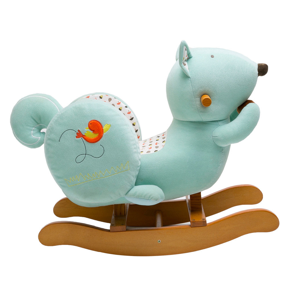 squirrel rocking horse