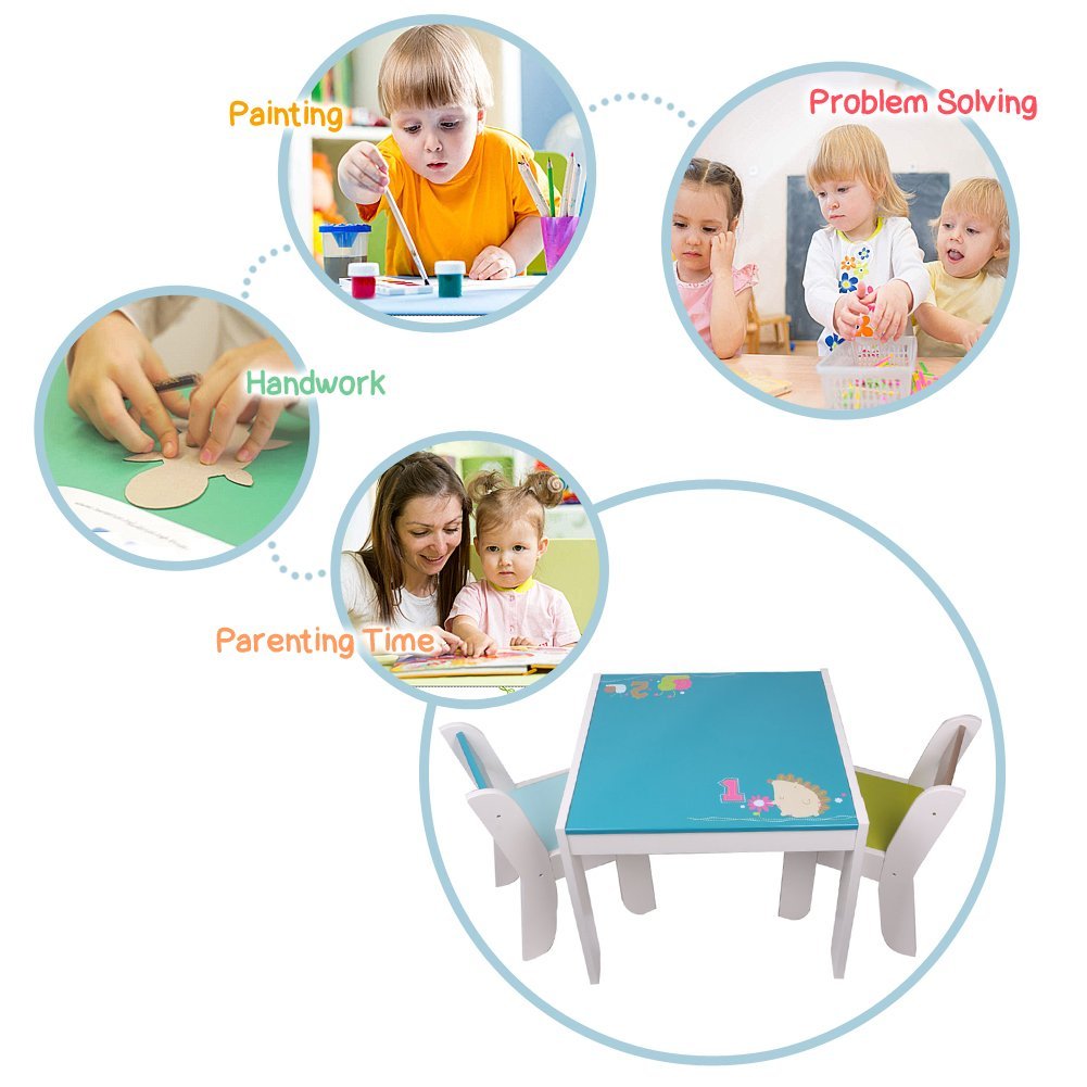 labebe wooden activity table