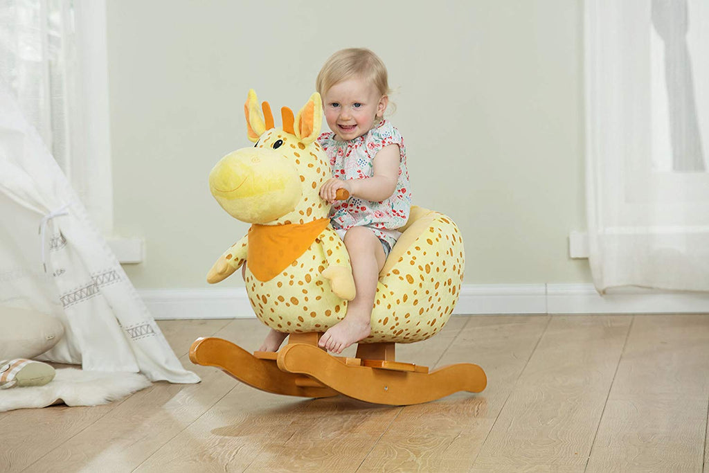 fawn rocking horse