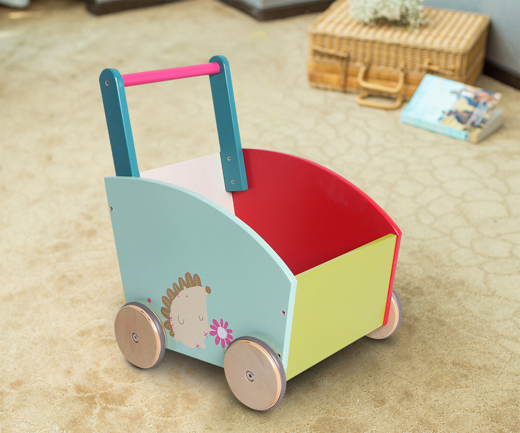 3 wheel wooden walker for babies