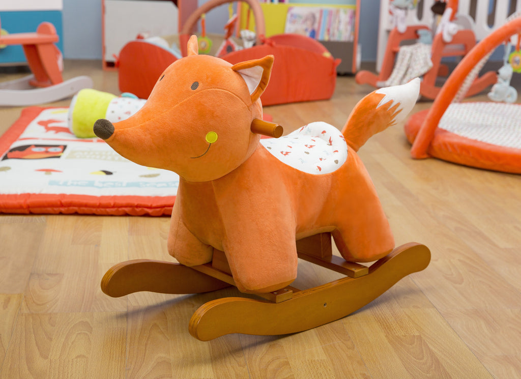 fox rocking horse