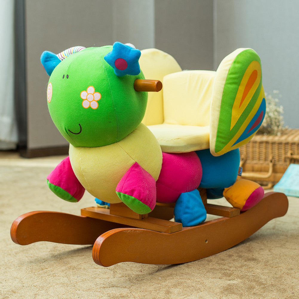 butterfly rocking horse