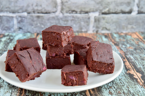 Fudgy Sweet Potato Brownies