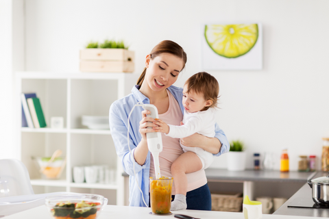 Quick homemade baby food