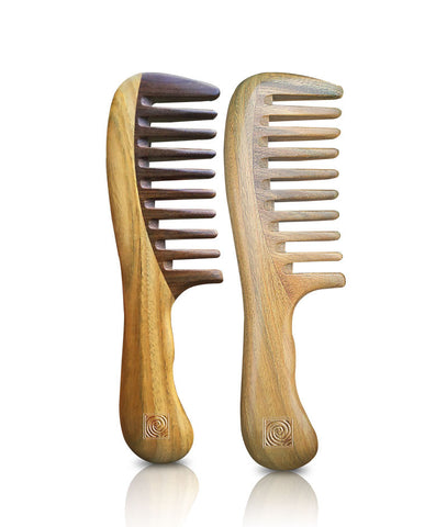 wooden combs and brushes