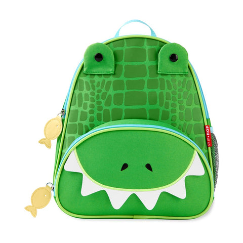 Skip Hop Zoo Backpack + Lunch Bag + Lunch Box + Drink Bottle 4pc Set -  Monkey