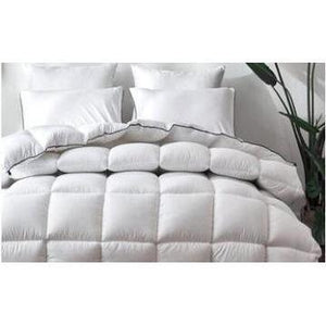 1 100 Cotton Quilt Duvet Comforter White Bedding Nest