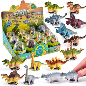 Dinosaur Pull-Back Cars Toy - Just For Babies, Inc.