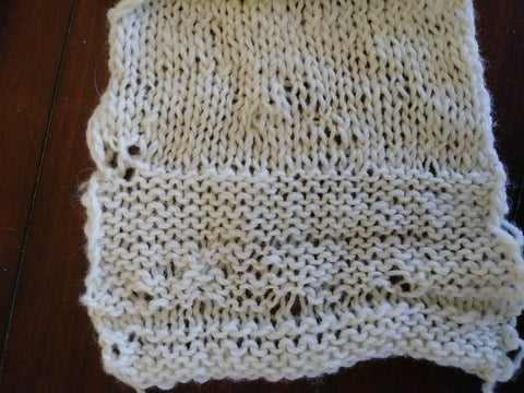 PEI Fiber Trail Natural Yarn Scarf