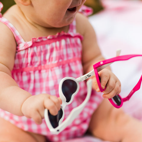 Tips for getting children to wear sunglasses