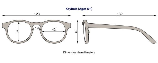 Keyhole Size Guide