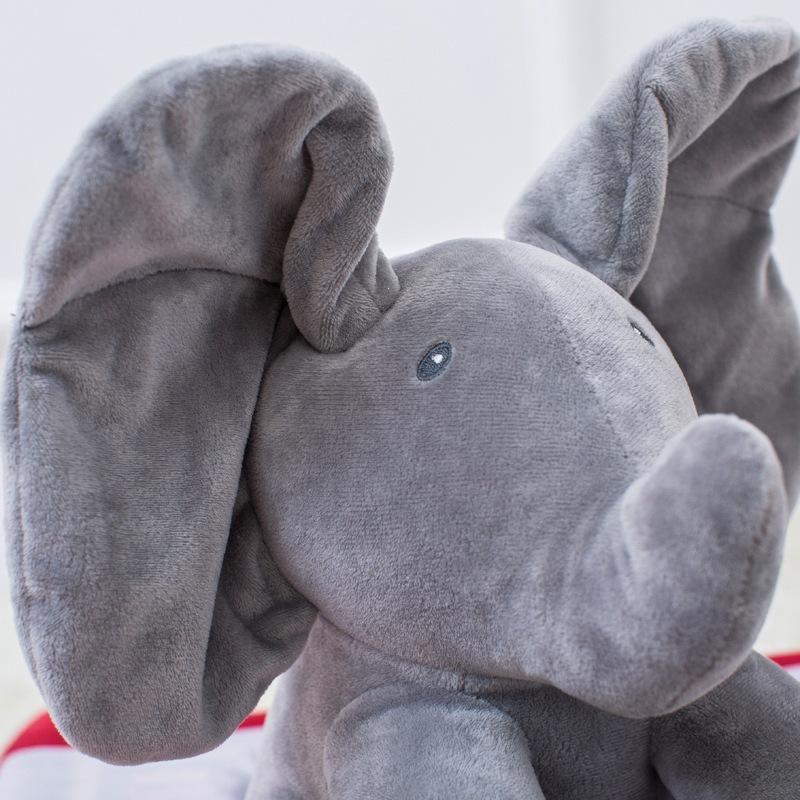 peek a boo musical elephant