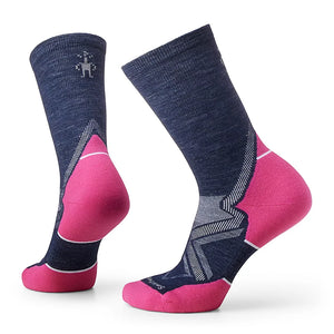Women's Run Cold Weather Targeted Cushion Crew Socks (092 - Deep Navy) - TC Running Co - Cold Weather Running Socks