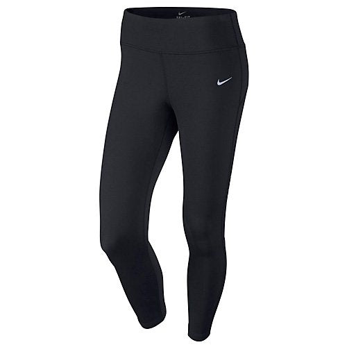 Nike Dri Fit Epic Run Running Capri Leggings 904916-012 Gray Women's Small S