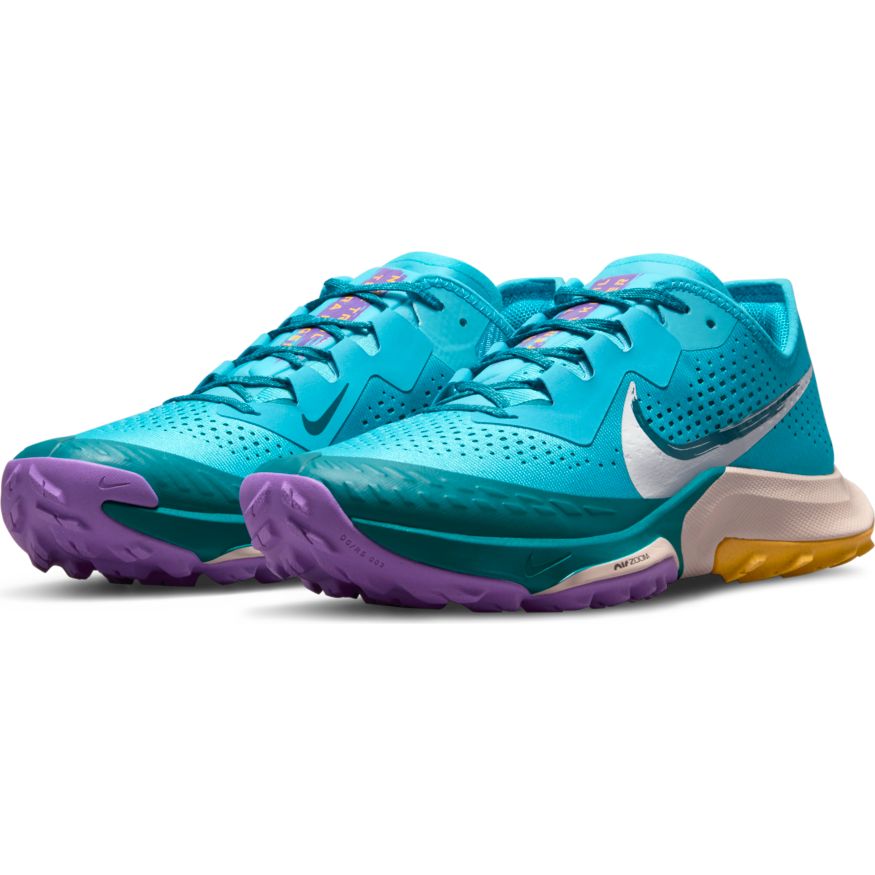 Men's Air Zoom Kiger (400 - Turquoise Blue/White/Mystic — Running Co