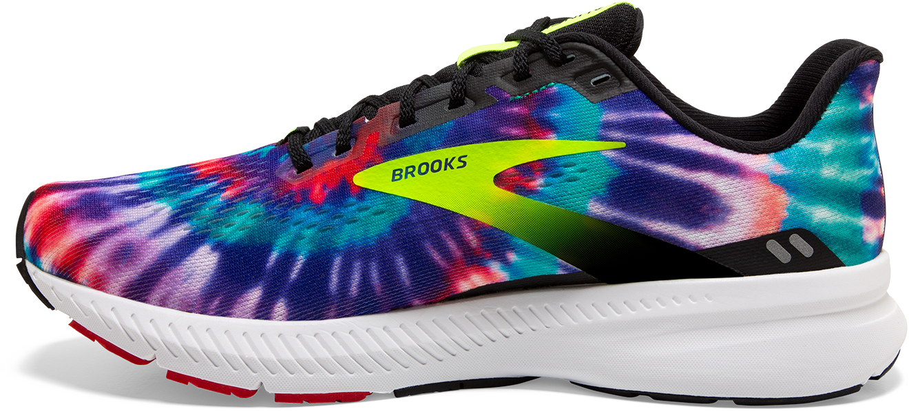 brooks launch tie dye