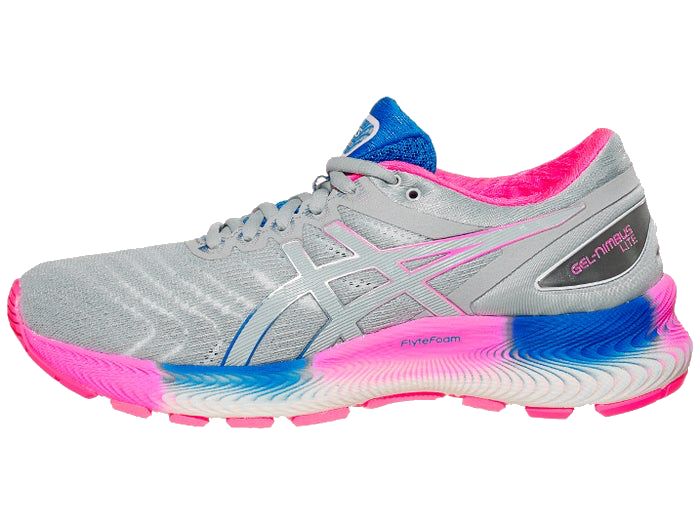 asics gel nimbus grey pink