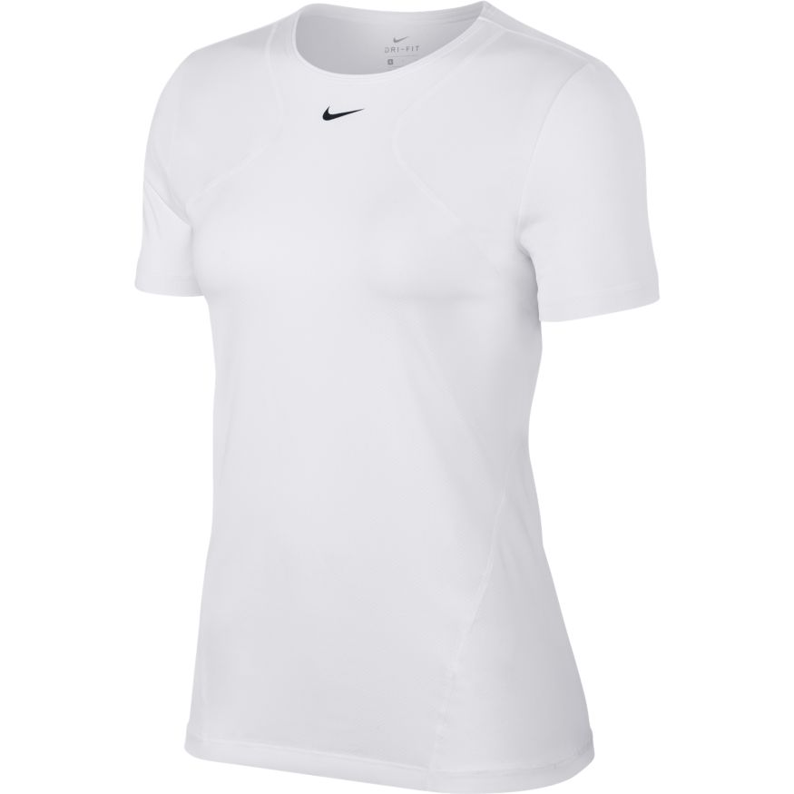 Pro Short Sleeve Mesh Top (100 - White) — TC Running