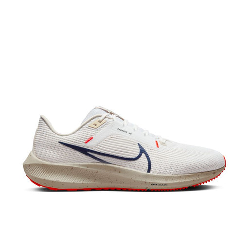 Nike Zapatillas de correr Hombre - Air Zoom Pegasus 40 -  white/multi-color-coconut milk-volt DV3853-101