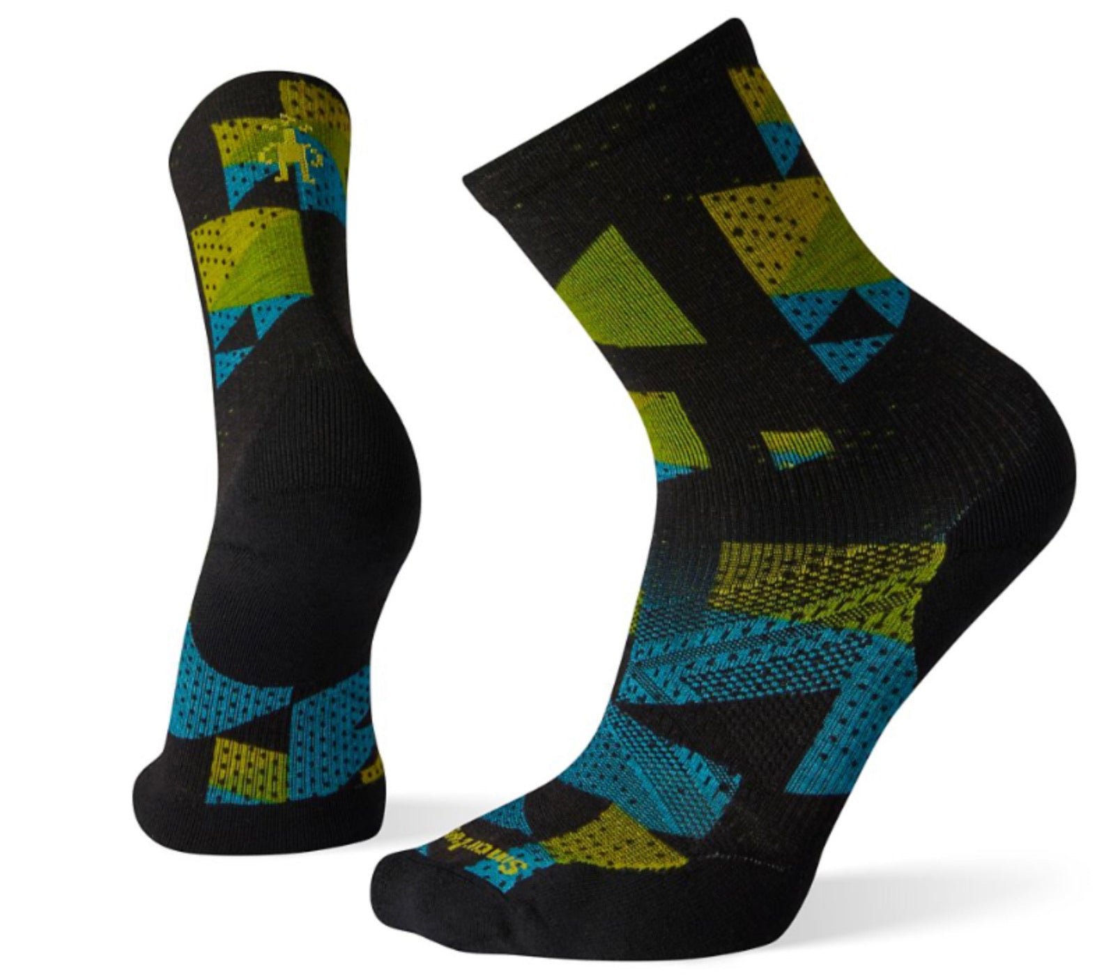 PhD® Run Light Elite Crew Socks Print 