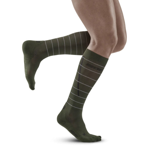 Men's Ultralight Short Compression Socks (Lava) — TC Running Co