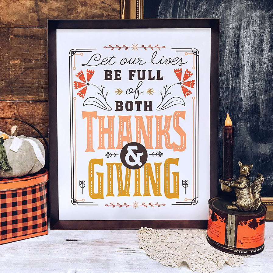 thanksgiving prints