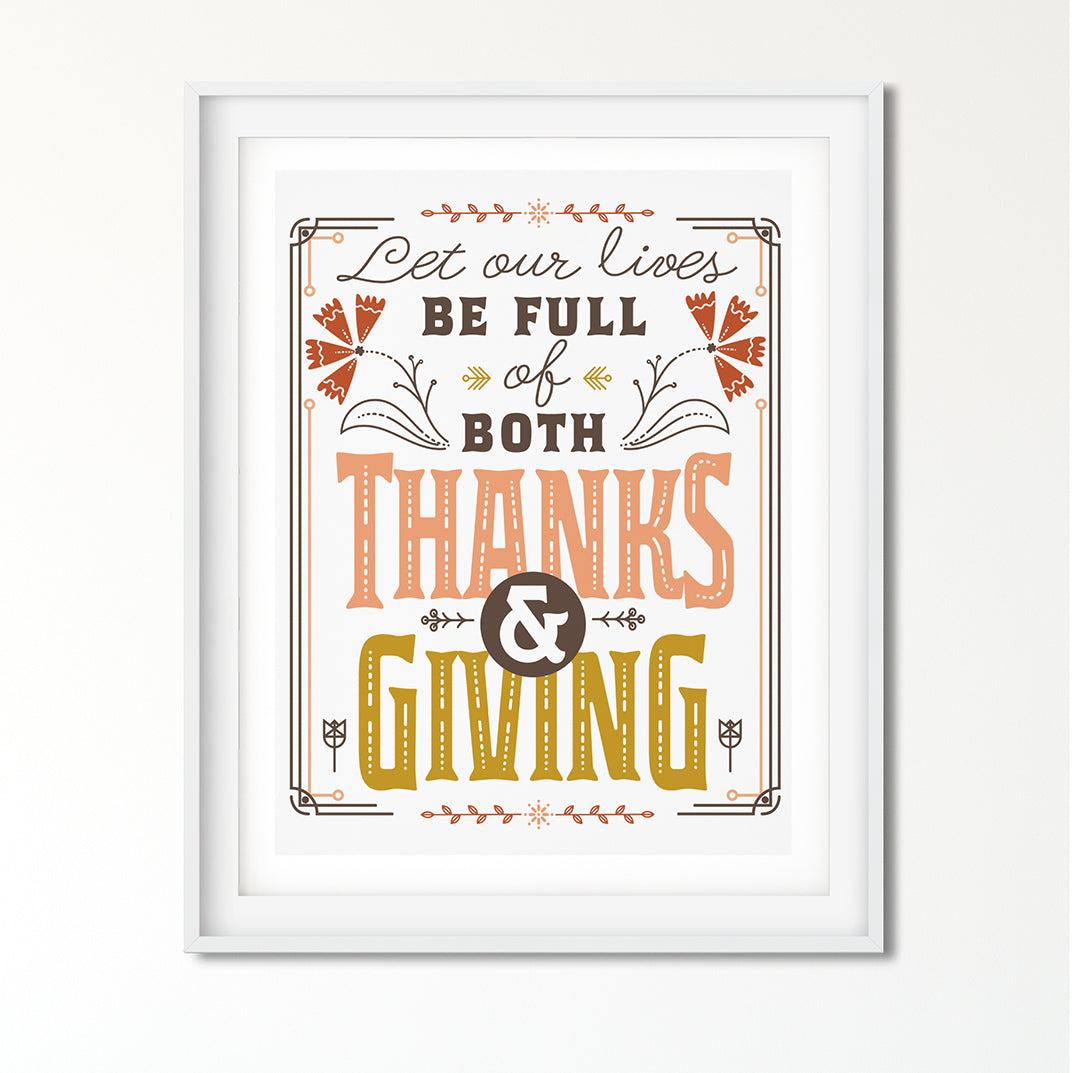 thanksgiving prints