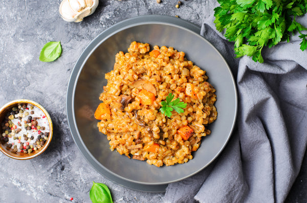 Pumpkin Mushroom Risotto