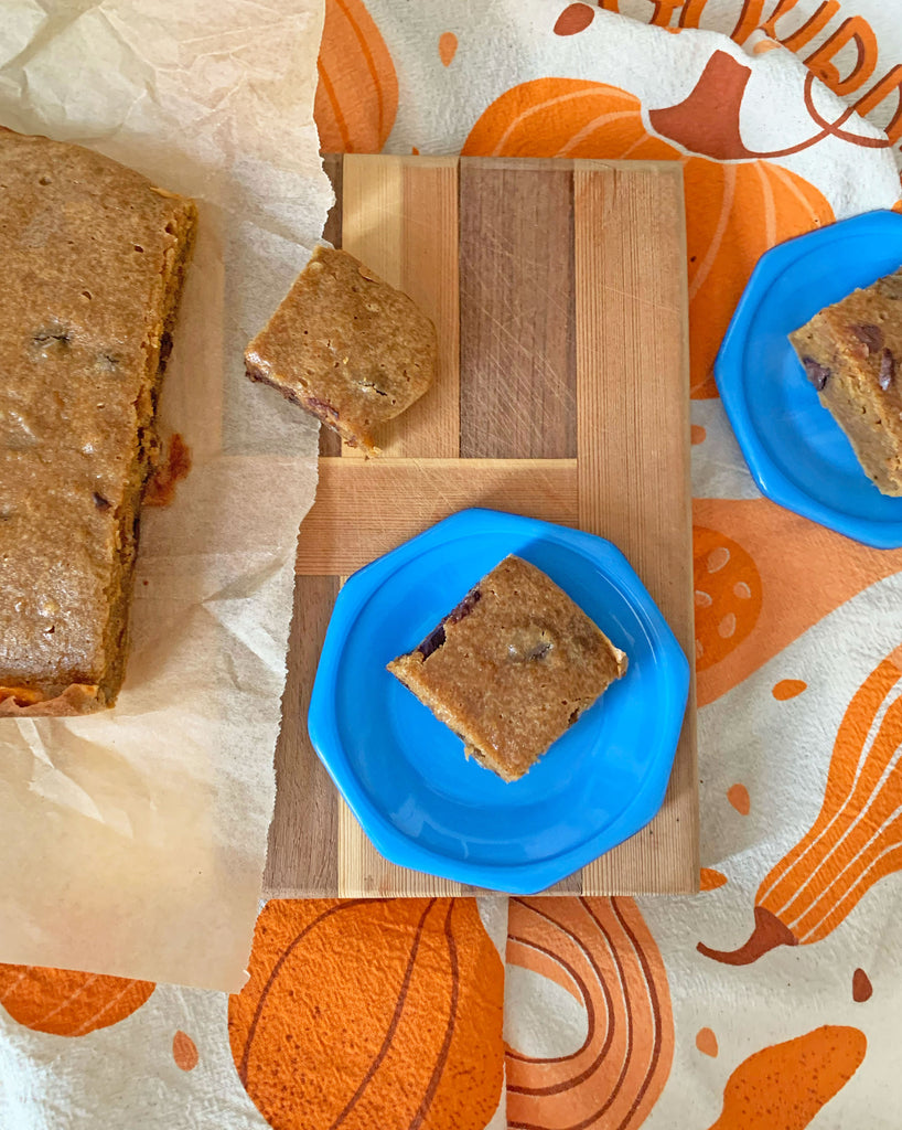 Easy Chocolate Chip Pumpkin Bars