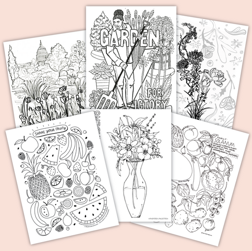 SET OF 3 Coloring Pages - The Neighborgoods