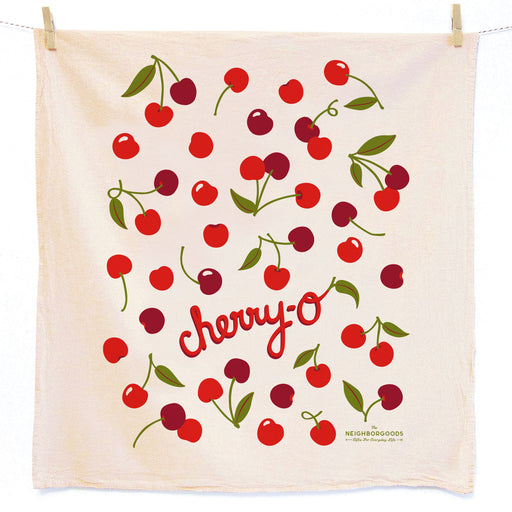 Cherry Kitchen Dish Towel Set, Life is A Bowl of Cherries, Cherry Kitchen  Tea Towels, Small Gift, Summer Fruit 