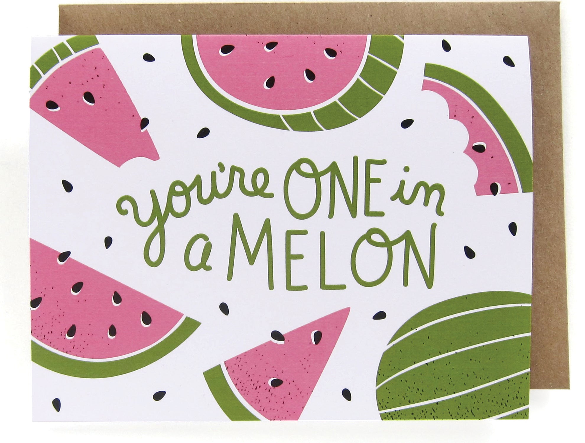 One in a Melon Watermelon Card – The Neighborgoods