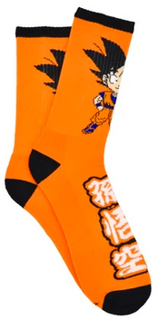 Dragon Ball Z Goku Chibi Athletic Crew Socks