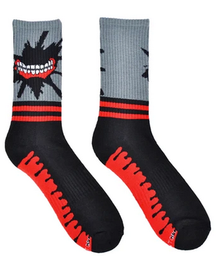 Tokyo Ghoul Mouth Athletic Crew Sock