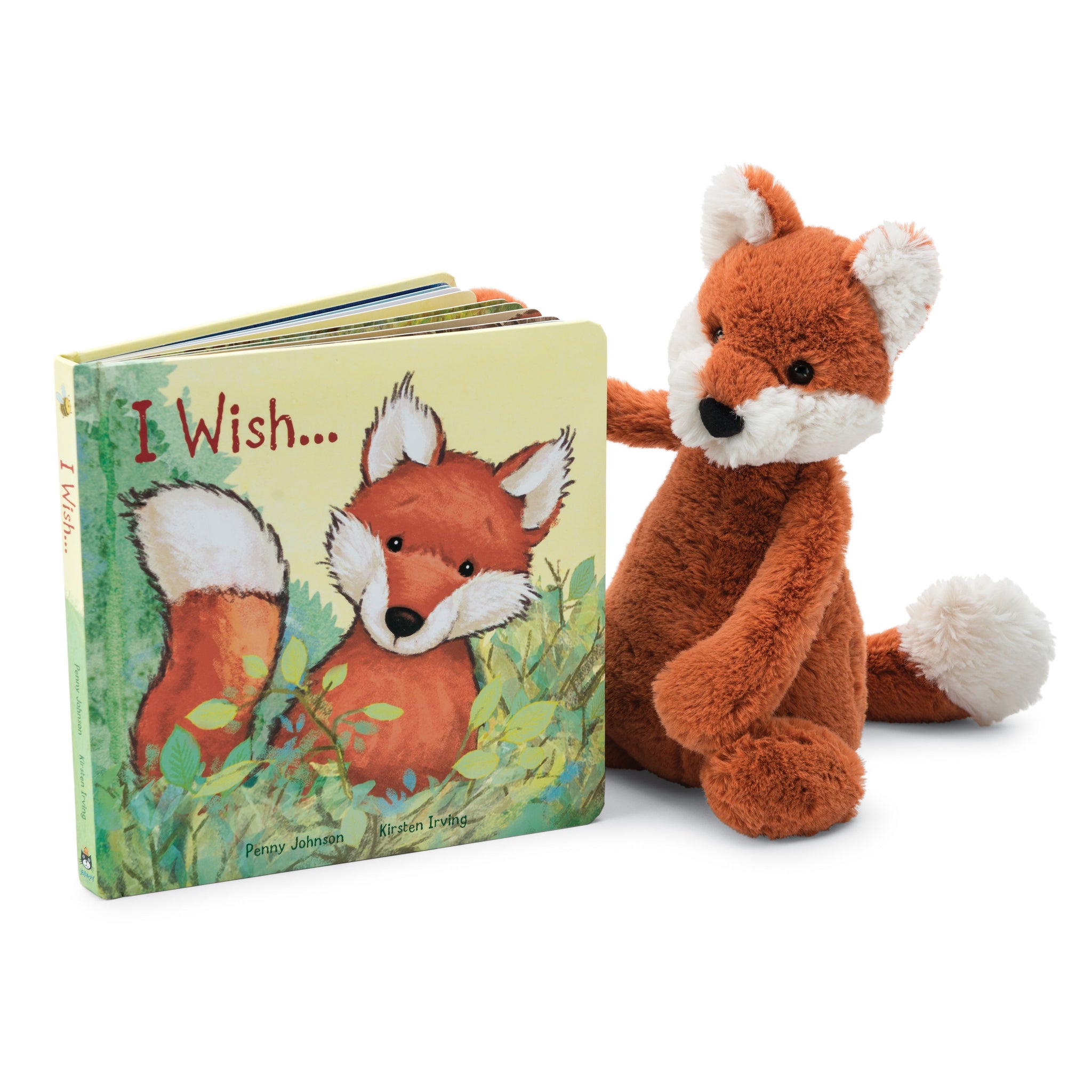 Jellycat Bashful Fox I Wish Book Anne Paige