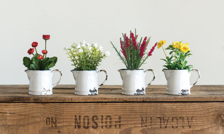 Hand-Stamped Multicolor Pinch Pot Bowls