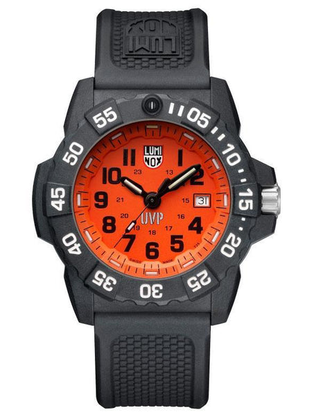 Luminox SCOTT CASSELL UVP SET Black/Orange Mens Watch 3509.SC.SET – Altivo