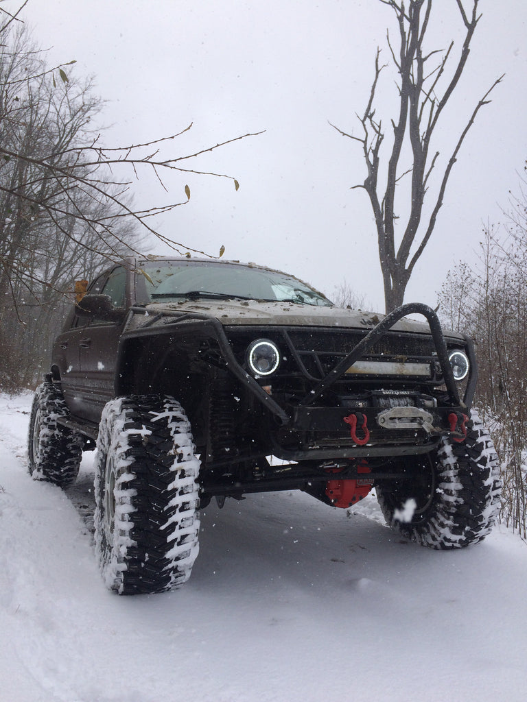 Силовой бампер jeep wj