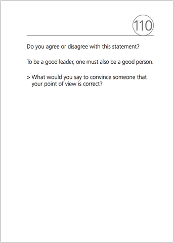 Agree or Disagree sample page #7