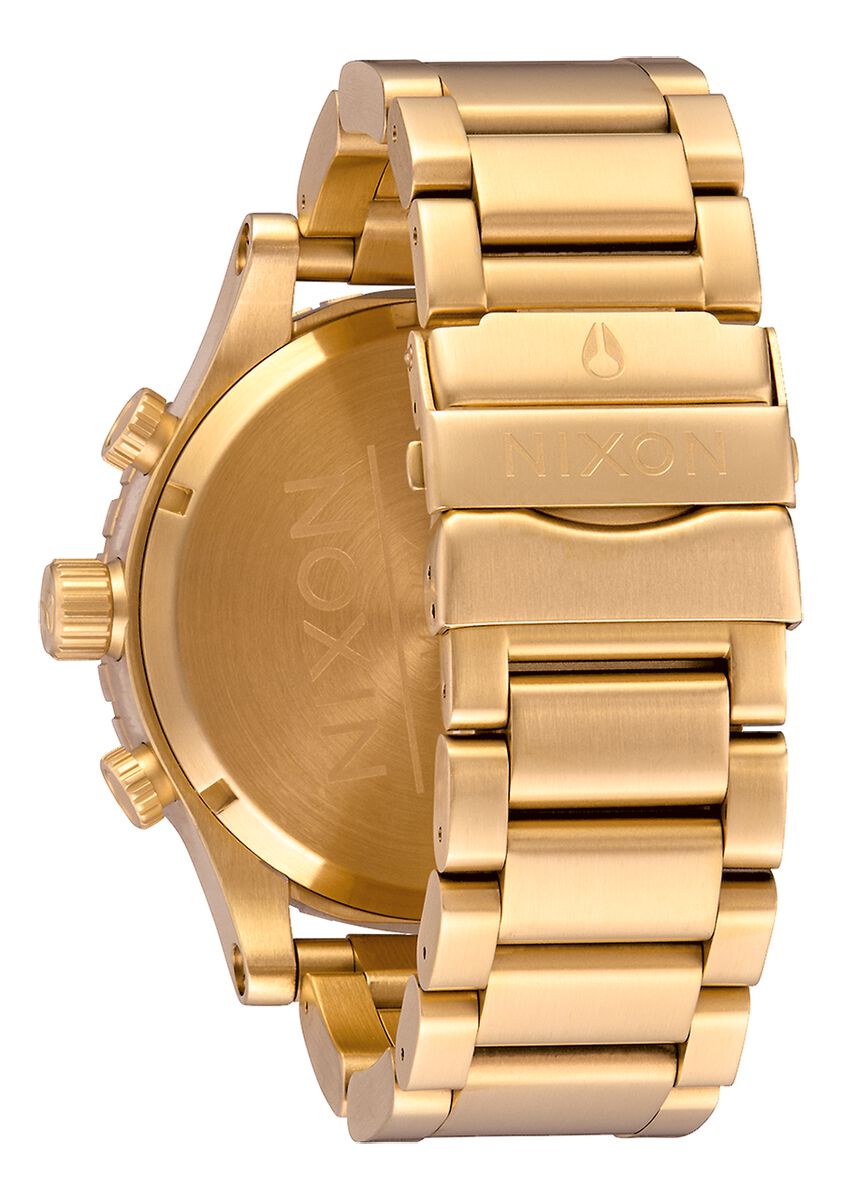 Nixon 51mm 51-30 Chrono Watch All Gold A083-502 – Beach Cities